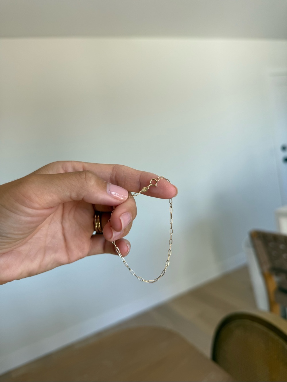 Gorjana 14K Gold Micro Mini Parker Bracelet - Picture 4 of 7